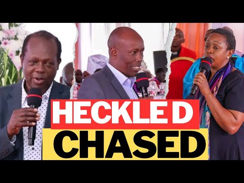 Drama! Lee Kinyanjui- Sabina Chege CHASED from Burial as anti-Ruto HECKLE turns Muran'ga HOSTILE 