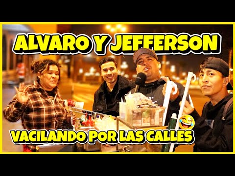 ALVARO Y JEFFERSON VACILANDO POR LAS CALLES 🤫🤭 Ft Kokito - Comicos 2025
