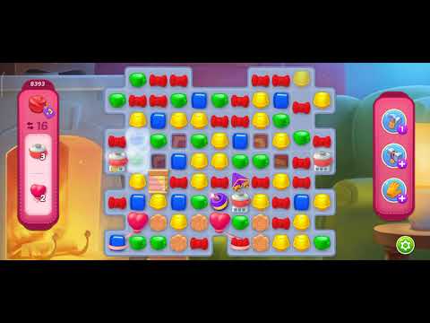 Homescapes level 8393 Super Hard level