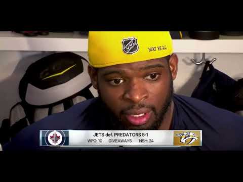 P.K. Subban defends Pekka Rinne in Game 7 post-game (May.10, 2018)