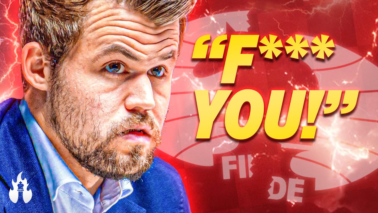 SCANDALE: Magnus Carlsen DISQUALIFIÉ des Championnats du Monde d'échecs