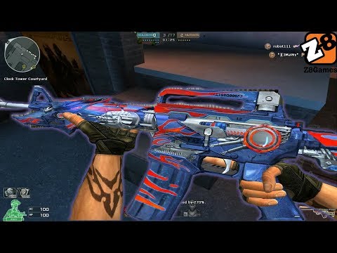 Crossfire 2.0 : M4A1 Transformer Iron Prime - Hero Mode X - Zombie V4