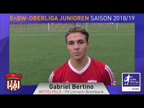 EnBW-Oberliga - FV Lörrach-Brombach - Gabriel Bertino