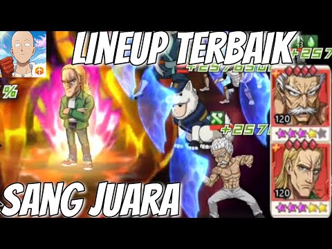 LINEUP TERBAIK SANG JUARA🔥, KING SSR+ MENGGILA DI SINI COY - One Punch Man The Strongest