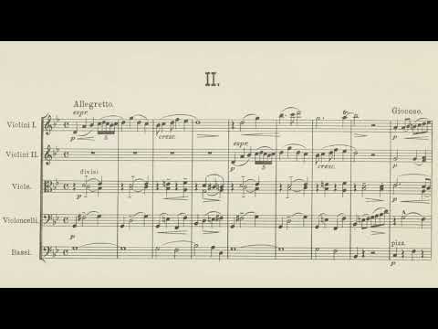 Josef Bohuslav Foerster - Andante cantabile ed Allegretto for String Quintet, Op. 3