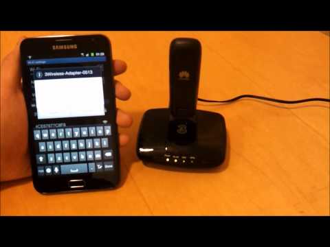Three Mobile Broadband Wi-Fi Hub (ZTE MF10) unboxing