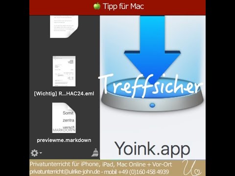 🍎 Mac App Tipp: Yoink - Sicheres Drag&Drop