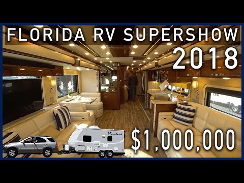 Florida RV SuperShow 2018 - Luxurious Newmar RV Diesel Pushers