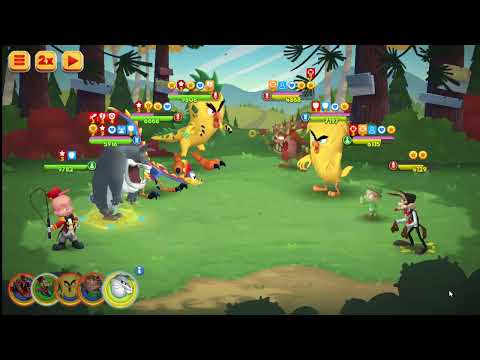 Prehistoric Trio Testing #2 vs. Fiends |  Looney Tunes: World of Mayhem