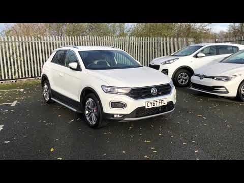 Volkswagen T-Roc 1.5TSI SEL Pure White Used Car | Wrexham Volkswagen