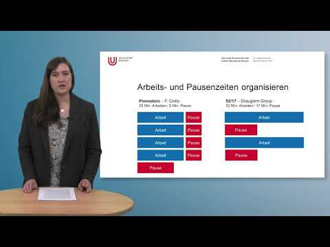 Video 1: Struktur und Pausen | Gesunde Routinen bei der Arbeit