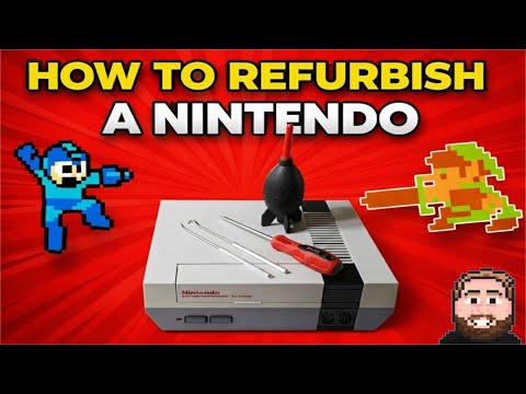 NEVER Buy Another 72 Pin Again - How To Refurbish A Nes Easily