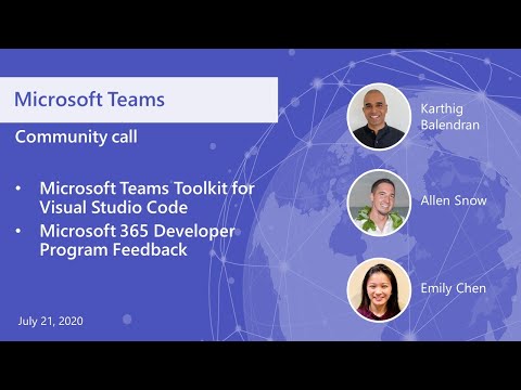 Microsoft Teams community call July 2020