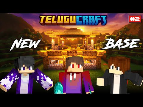 😎Our New Base In Telugucraft SMP | Candyftw