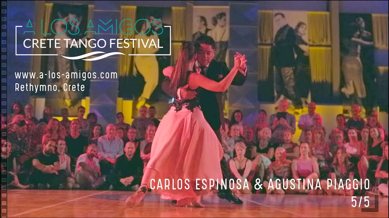 CARLOS ESPINOZA & AGUSTINA PIAGGIO (5/5) A Los Amigos Rethymno, Crete 2024