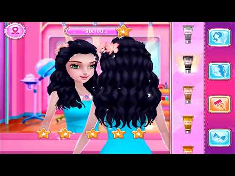 Best Games for Kids   Fun Girl Care   Prom Queen Makeup games Hair Salon Care Game