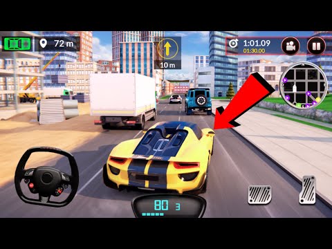 Drive for Speed: Simulator 2023 Car Driving | Unlocked: Sport Red Car Game - Android GamePlay #1