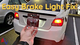 How to Replace Brake Lights on 2012-2016 Subaru Impreza | DO NOT USE LEDS | Fast and Easy Job!