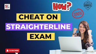 How to Cheat on Straighterline final exam 2024 !!