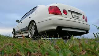 友人アリストv300直管マフラー
