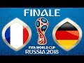 Fussball WM 2018 · FINALE · Frankreich - Deutschland (nicht Kroatien 😜) · 15.07.2018 · Moskau · #64