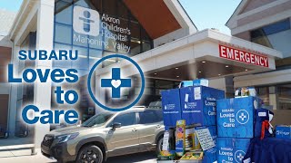 Boardman Subaru Delivers Gifts to Children Undergoing Disease Treatment at Akron Children's Hospital