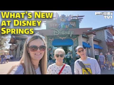 What's New at Disney Springs - January 2026 - Lots of New Merch, Closures & More