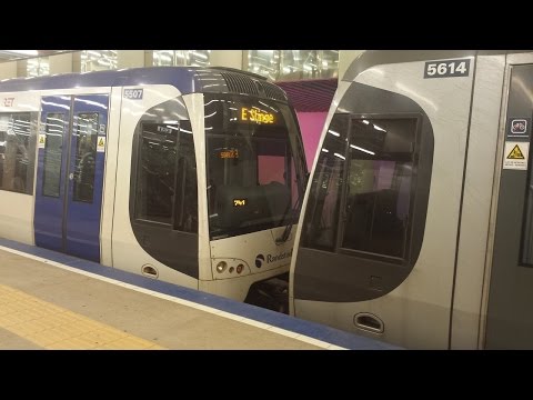 RET Metro Combi Type R op Rotterdam Centraal richting Slinge