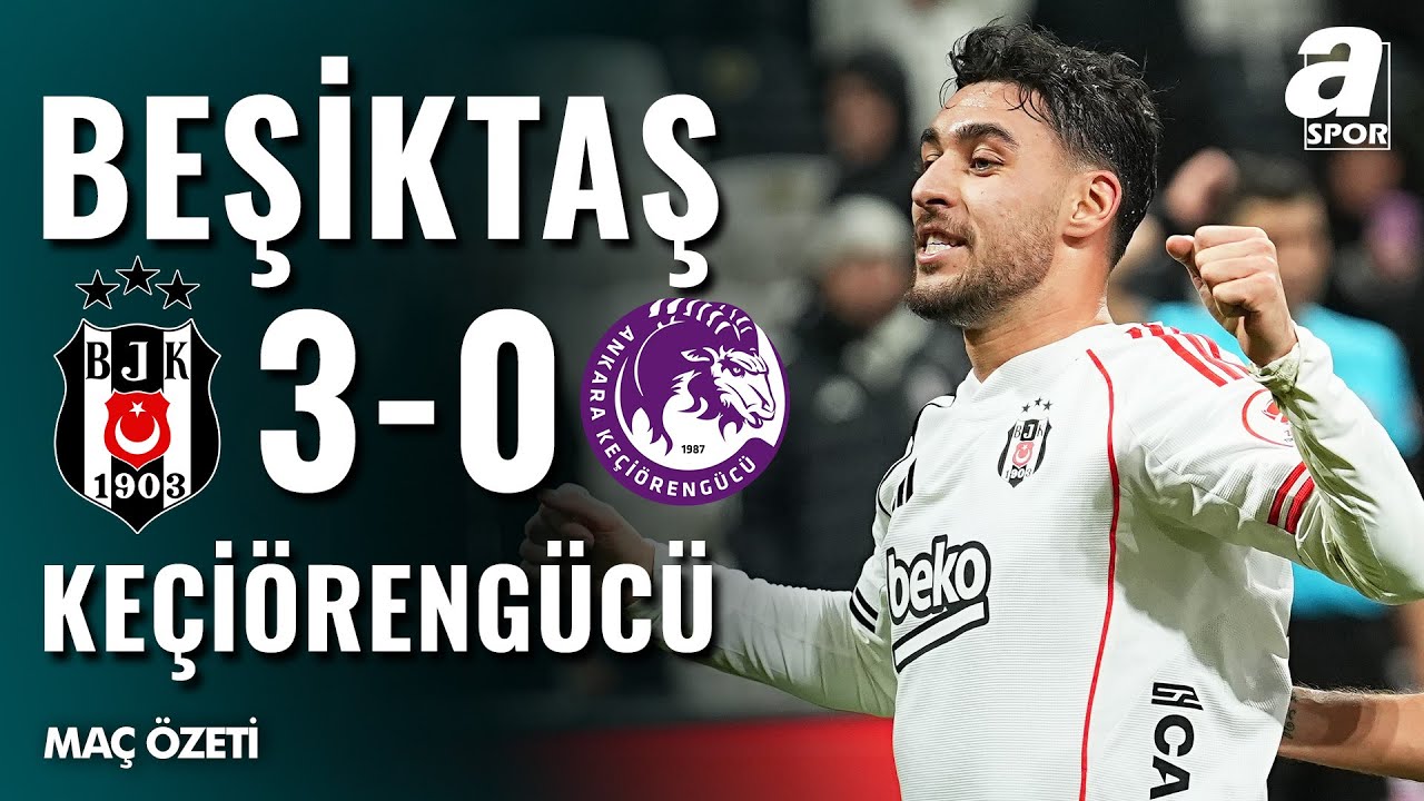 Beşiktaş JK vs Keçiörengücü Highlights