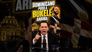 Presentador dominicano pone a Bukele arriba y deja una frase clave