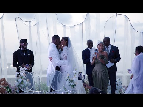 Priscilla Ojo and Juma Jux’s White Wedding, As They Officially Exchange Vows ❤️❤️ #JP2025