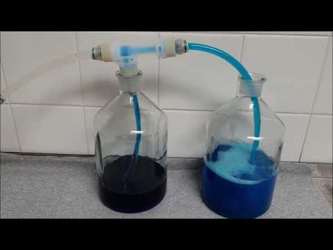 Mixing liquid chemicals with vacuum ejector by Venturi principle