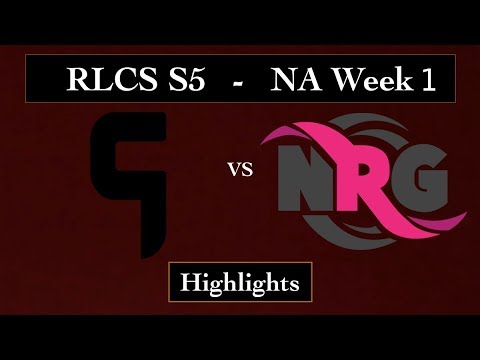 Ghost vs NRG Highlights - NA RLCS S5 Week 1