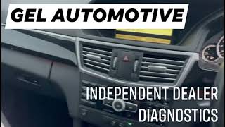 Mercedes W204 ECU Reprogram with Mercedes Xentry after failed autotuner flash