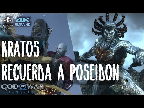 KRATOS recuerda  POSEIDON God of War Ragnarok