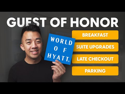 Unlock Hyatt Globalist Benefits as a Guest of Honor