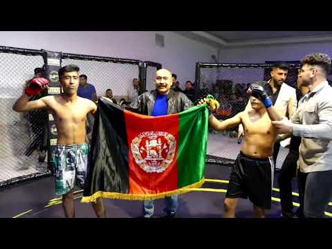 نبرد 2 مبارز افغانستانی در قفس😱علیم رضایی و موسی خلیلی | Alim Rezaei (AF) VS Mosa Khalili (AF)