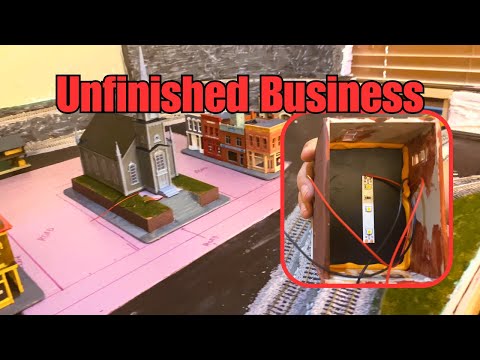 Unfinished Business (Model Train Layout Update)
