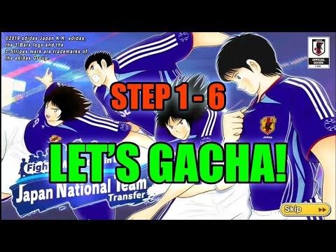 CAPTAIN TSUBASA DREAM TEAM - GOLDEN 23 SAMURAI BLUE BANNER - GACHA PULLS