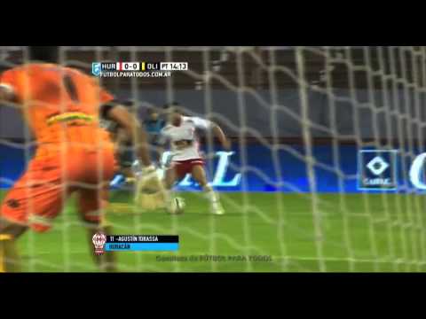 Gol de Torassa. Huracán 1 - Olimpo 0. Fecha 12. Primera División 2015. FPT.
