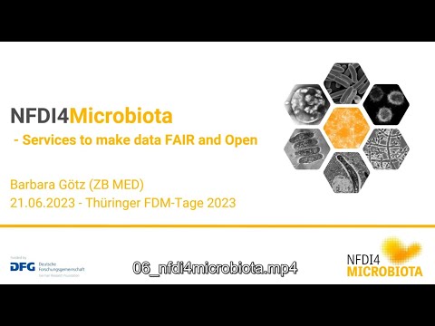 Services to make data FAIR and Open