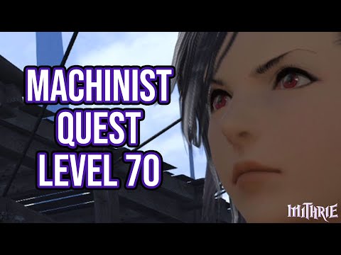 FFXIV 6.1 1691 Machinist Quest Level 70