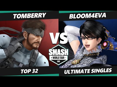 SWT Europe Online Qualifier Match - Tomberry (Snake) Vs. Bloom4Eva (Bayonetta) SSBU Ultimate