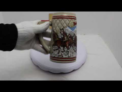 Budweiser Christmas Stein 2023