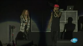 Tinashe w/ Kid Ink - Body Language (Live at Power 106&#39;s &quot;Cali Christmas&quot; 2014)