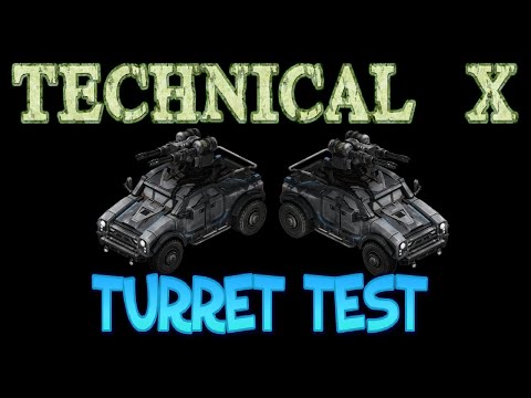 War Commander: Technical X Turret Test.