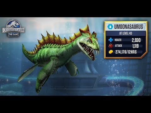 Jurassic World The Game - Umoonasaurus Completed