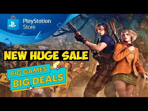 HUGE NEW PSN SALE Live Now! Big Games Big Deals Sale (PS4, PS5 Deals)