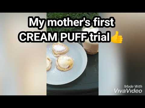 Cream puff 101 (first trial)