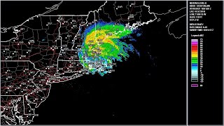 2021 Elsa - Boston, MA WSR-88D Radar Animation (HD 1280x720)